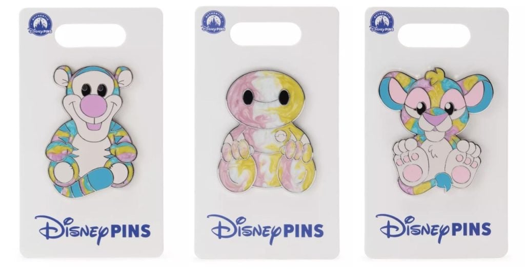 New Tie Dye Pin Series With Favorite Disney Characters Tie Dye Pins Header Large