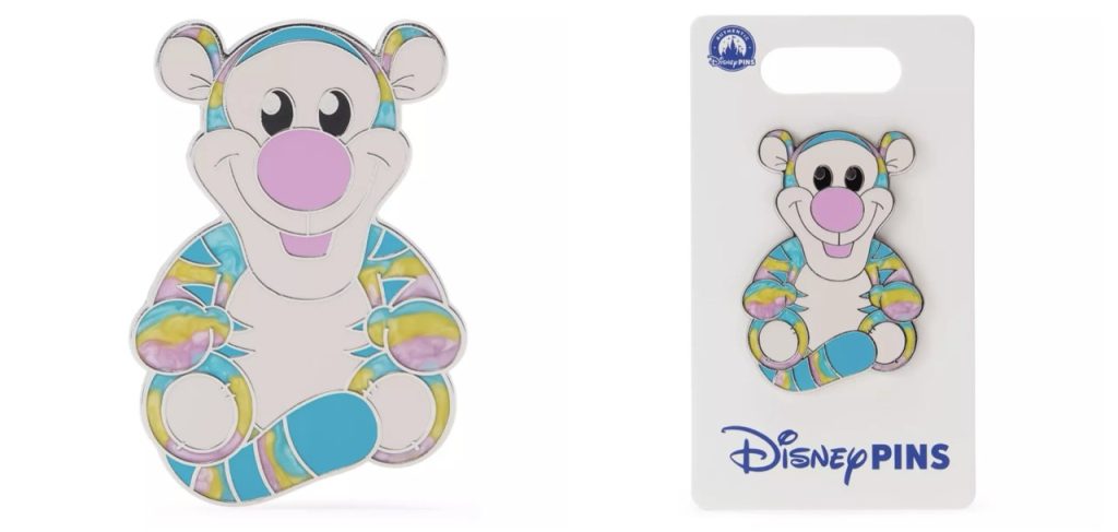 Tie Dye Pins Tigger Large – WDWINFO.COM New Tie Dye Pin Series With Favorite Disney Characters Tie Dye Pins Tigger Large
