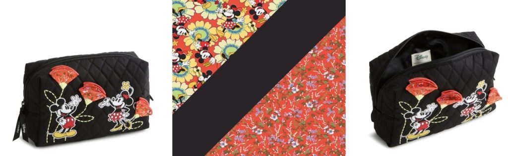 Vera Bradley Disney Petals Black Large – WDWINFO.COM New Vera Bradley x Disney Petal Multi Series for Spring! Vera Bradley Disney Petals Black Large