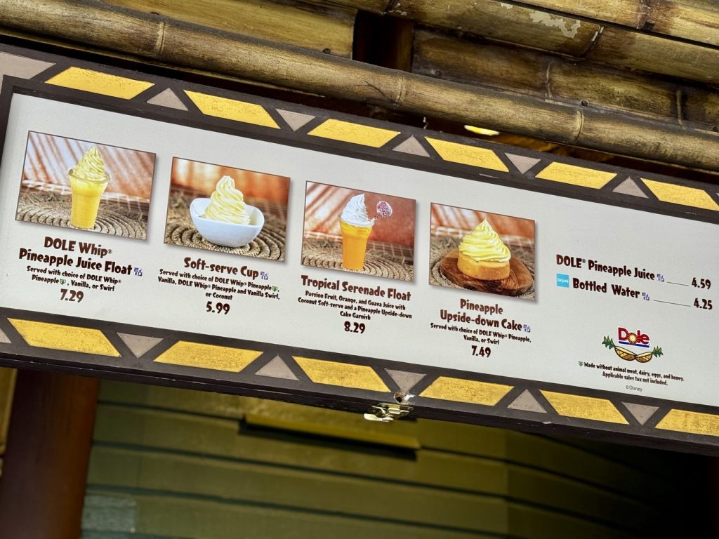 aloha isle refreshments_tropical serenade – WDWINFO.COM Chloe’s Pooh Corner: Magic Kingdom’s Best Coconut Dessert aloha isle refreshments_tropical serenade