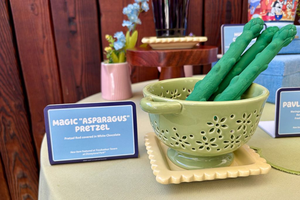 blueys-best-day-ever-magic-wand-asparagus – WDWINFO.COM Bluey Fancy Snacks at Disneyland Are Surprisingly Good blueys-best-day-ever-magic-wand-asparagus
