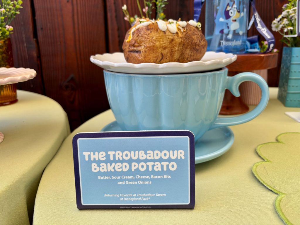 blueys-best-day-ever-troubadour-baked-potato – WDWINFO.COM Bluey Fancy Snacks at Disneyland Are Surprisingly Good blueys-best-day-ever-troubadour-baked-potato