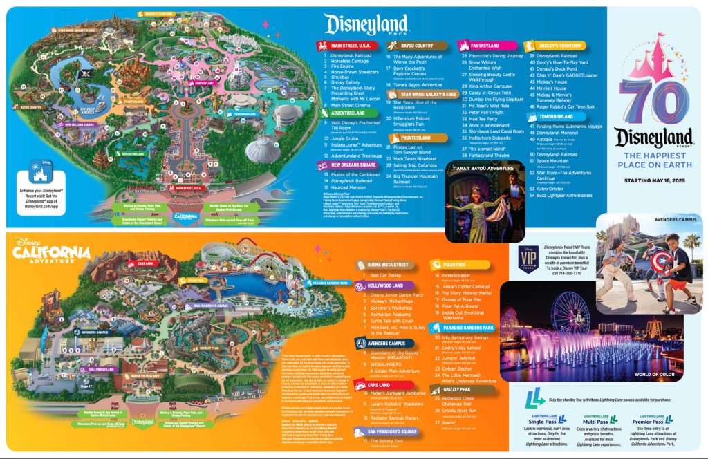disneyland-70-park-map ā WDWINFO.COM Could A New Disney Maps Pin Series Be in the Stars? disneyland-70-park-map
