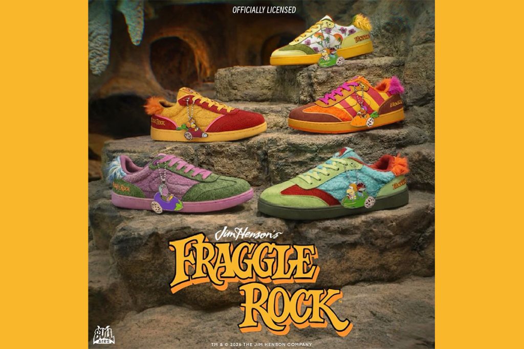 FIRST LOOK at Jim Henson’s ‘Fraggle Rock’ x Bull Airs Shoe Collab fraggle-rock-bull-airs-cult-shoes-header