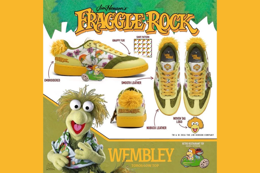 fraggle-rock-bull-airs-cult-shoes-wembley – WDWINFO.COM FIRST LOOK at Jim Henson’s ‘Fraggle Rock’ x Bull Airs Shoe Collab fraggle-rock-bull-airs-cult-shoes-wembley