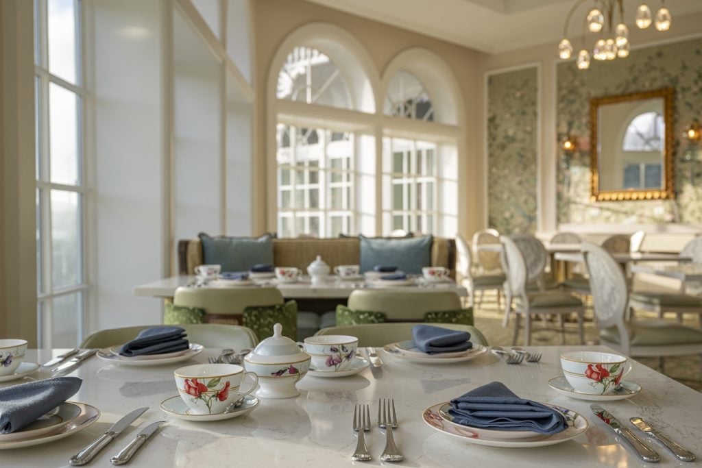 FIRST LOOK at New Garden View Tea Lounge at Disney’s Grand Floridian The Garden View Lounge - Tea Experience 14