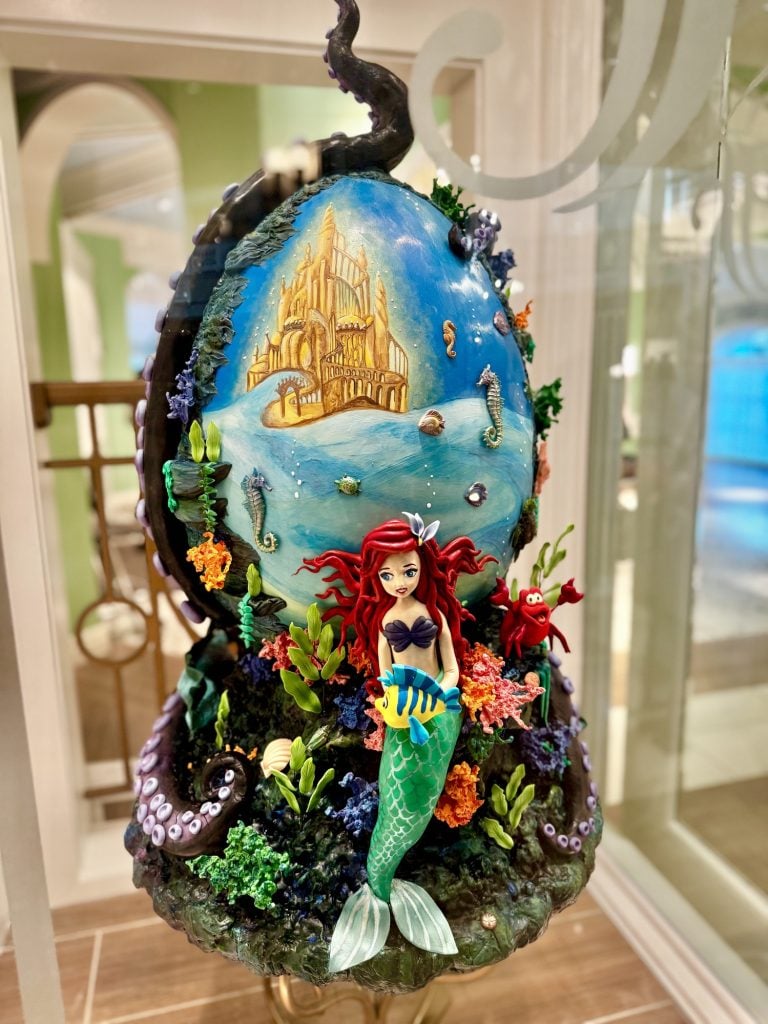 grand floridian 2026 eggs 4 – WDWINFO.COM A Minimized Easter Egg Display at Disney’s Grand Floridian grand floridian 2026 eggs 4