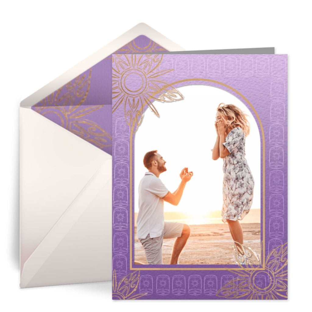 How to Plan a Disney-Themed Wedding Without It Feeling Over the Top (+ K Giveaway) lovebird-tangled-engage-announce  