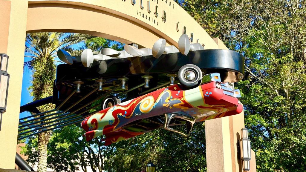 rock n roller coaster paint progress_chloe – WDWINFO.COM Closer Look at the New Limo for Rock ’n’ Roller Coaster Starring The Muppets rock n roller coaster paint progress_chloe