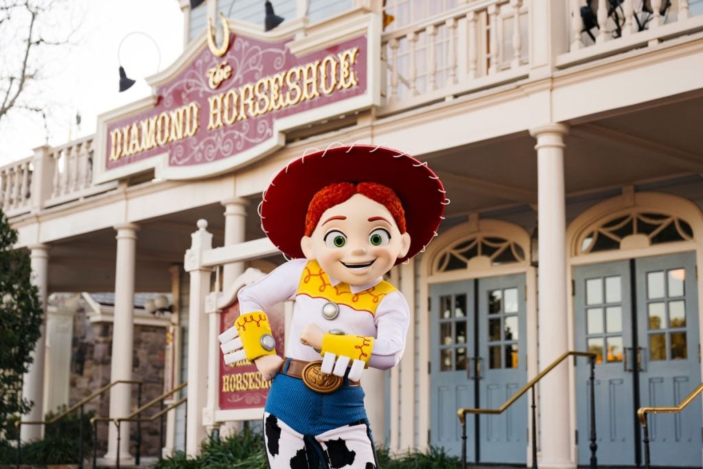 the-diamond-horseshoe-jessie – WDWINFO.COM What If Diamond Horseshoe at Magic Kingdom Became Character Dining? the-diamond-horseshoe-jessie