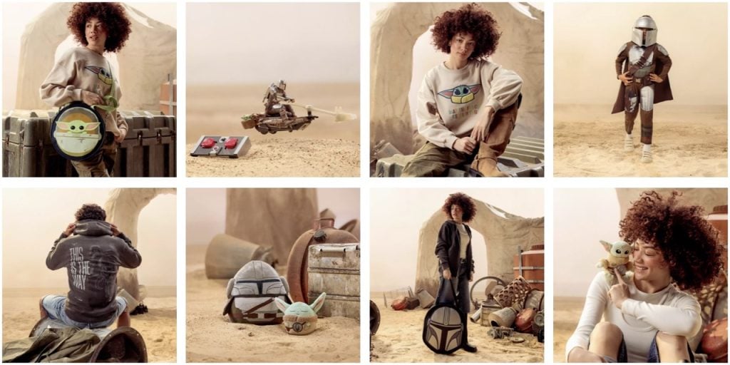 New The Mandalorian and Grogu Star Wars Merch Collection Disney Star Wars Mandalorian Header Large
