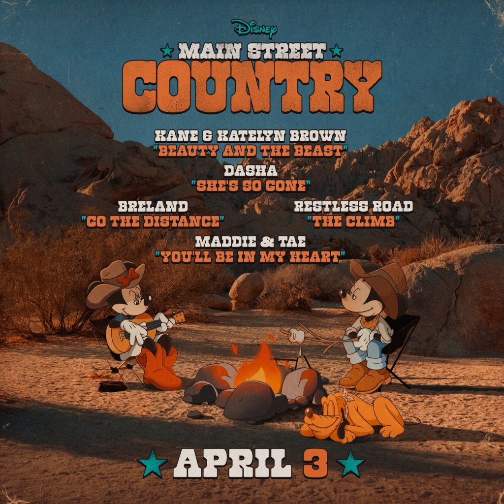 MAIN-STREET-COUNTRY_TRACKLIST_APRIL-3 2 – WDWINFO.COM Saddle Up for New Disney Covers with ‘Main Street Country’ MAIN-STREET-COUNTRY_TRACKLIST_APRIL-3 2