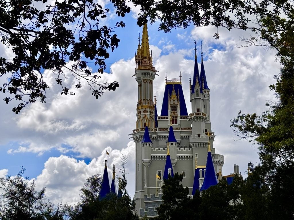 cinderella castle paint update_apr 2026 10 – WDWINFO.COM New Paint Update: More Blues & Gold Added to Cinderella Castle cinderella castle paint update_apr 2026 10