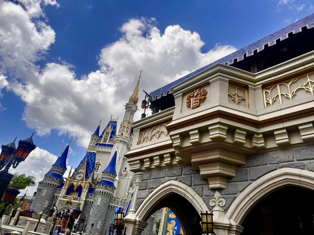 cinderella castle paint update_apr 2026 6 – WDWINFO.COM New Paint Update: More Blues & Gold Added to Cinderella Castle cinderella castle paint update_apr 2026 6