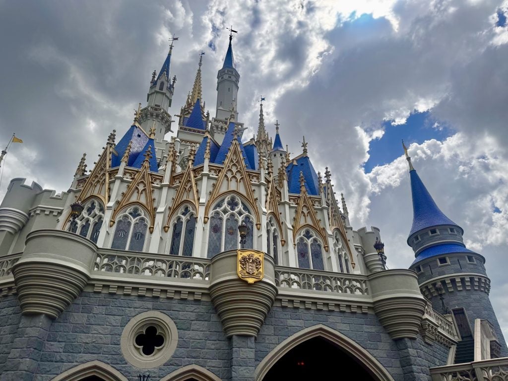 cinderella castle paint update_apr 2026-chloe 2 – WDWINFO.COM New Paint Update: More Blues & Gold Added to Cinderella Castle cinderella castle paint update_apr 2026-chloe 2
