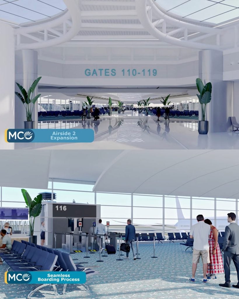 mco-flooring-before-after-02 – WDWINFO.COM Orlando Airport Is Changing – Yes, the Iconic Carpet Too mco-flooring-before-after-02