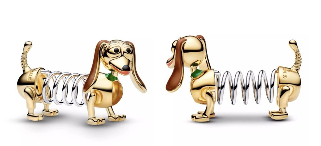 Disney Pixar Pandora Charms Slinky Dog Large – WDWINFO.COM Adorable New Disney & PIXAR x Pandora Charms & Accessories Disney Pixar Pandora Charms Slinky Dog Large