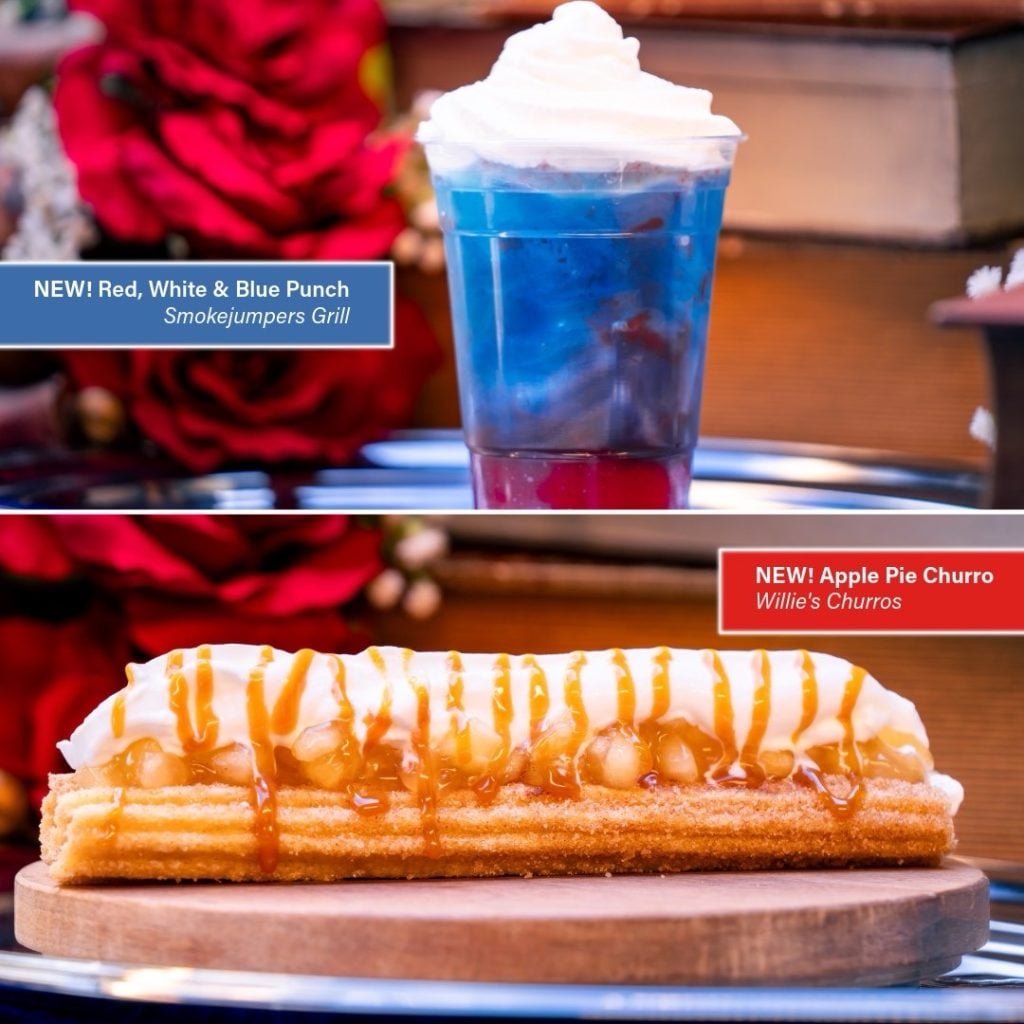 Disney parks Americana Food Churro Large – WDWINFO.COM New Disney Snacks & Bucket for America’s 250th Anniversary Disney parks Americana Food Churro Large