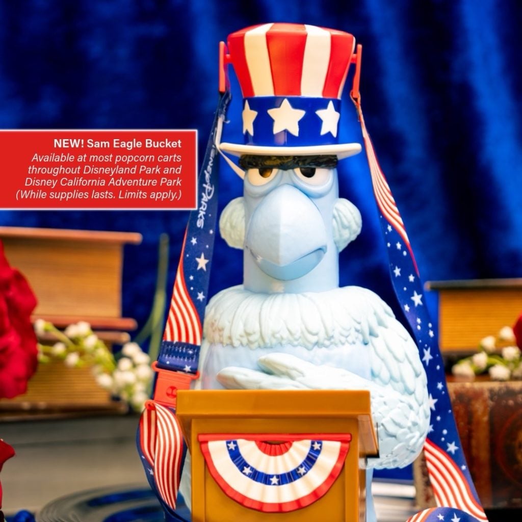 Disney parks Americana Food Popcorn Bucket Large – WDWINFO.COM New Disney Snacks & Bucket for America’s 250th Anniversary Disney parks Americana Food Popcorn Bucket Large