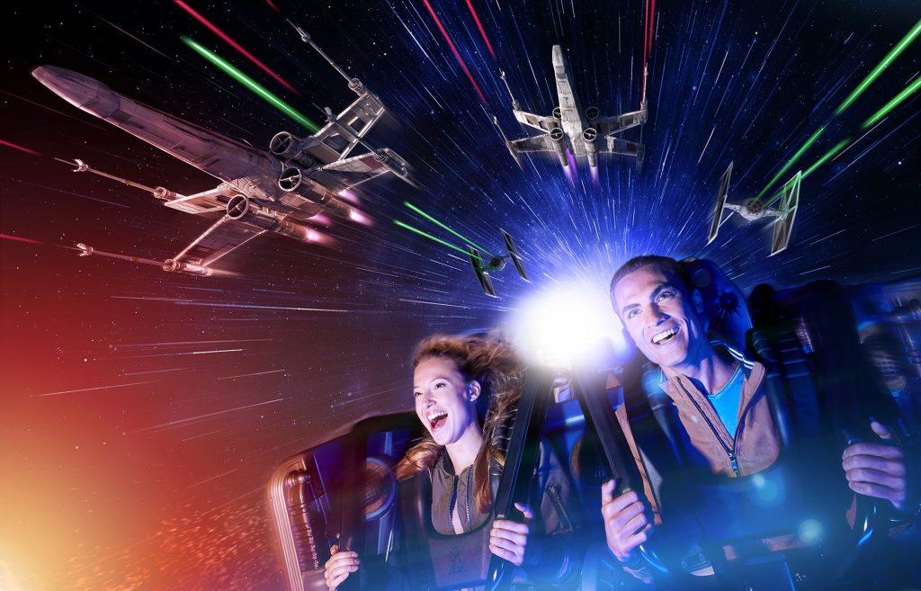 Hyperspace-Mountain – WDWINFO.COM FIRST LOOK at New Smugglers Run Mission with Mando & Grogu Debuts May 22 Hyperspace-Mountain