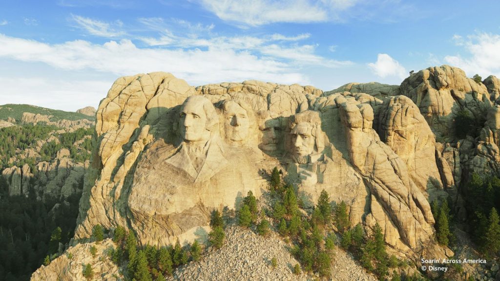 Mount-Rushmore-Soarin-Across-America – WDWINFO.COM New Soarin’ Over America Scenes for Walt Disney World & Disneyland Mount-Rushmore-Soarin-Across-America