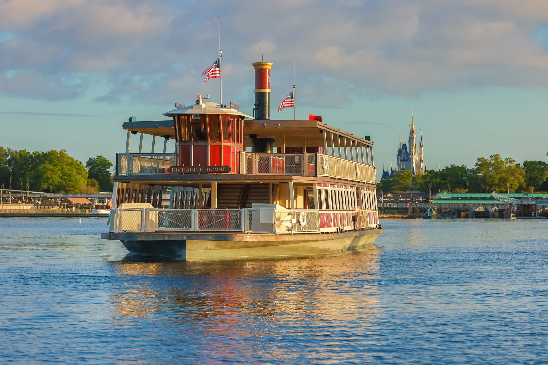 Disney World Adding New Ferry Boat – And She’s Got a Great Name! Richard-Irvine-Ferryboat-at-Magic-Kingdom-1  