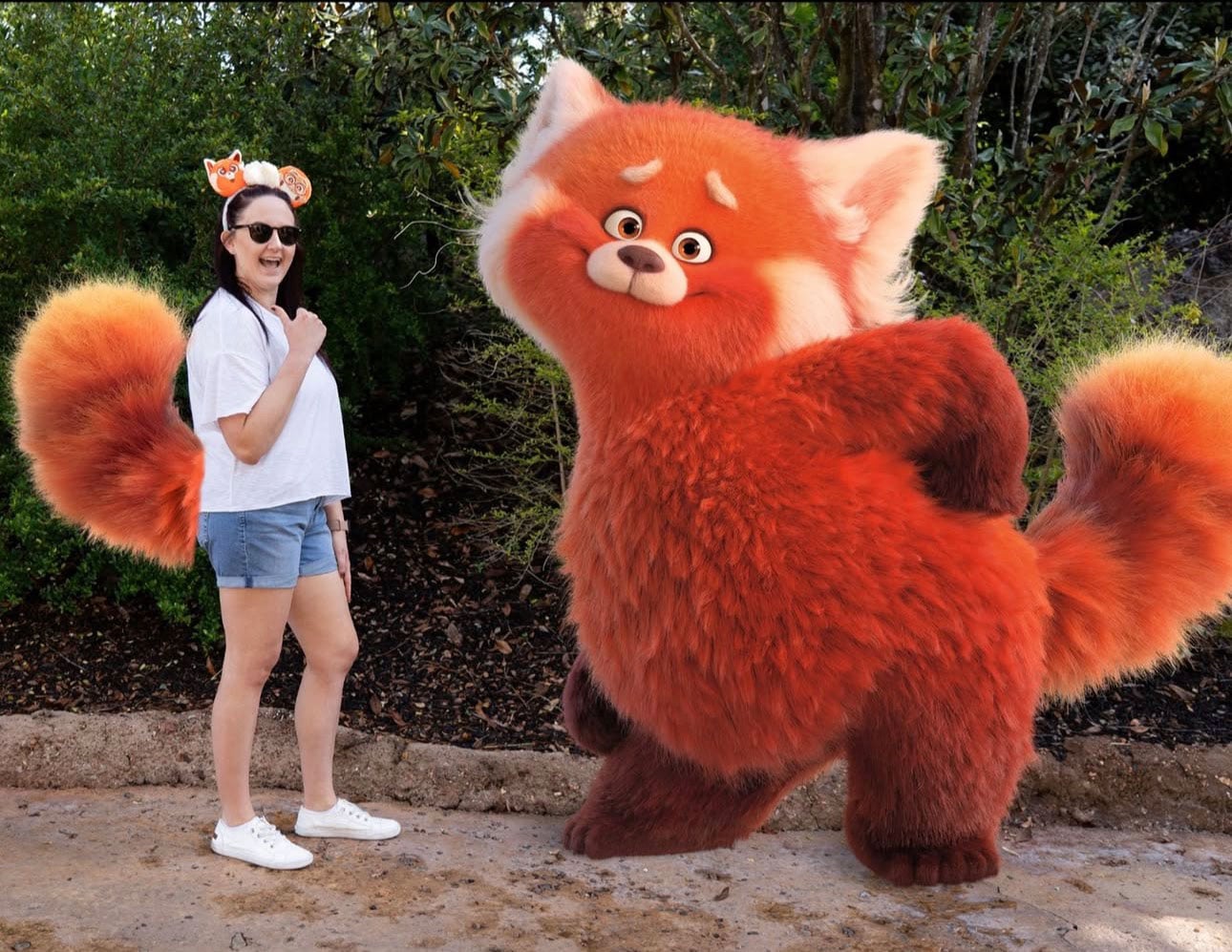 New Disney PhotoPass Magic Shots Celebrate AAPI Month at Disney World aapi-magic-shot-turning-red  