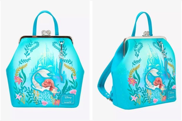 New BoxLunch Loungefly Little Mermaid Bag Is Pure Ariel Perfection box-lunch-loungefly-ariel-kisslock-header  