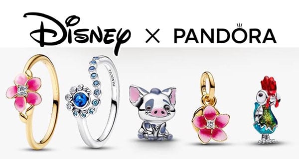 New 'Moana' Charms in Disney x Pandora Collection