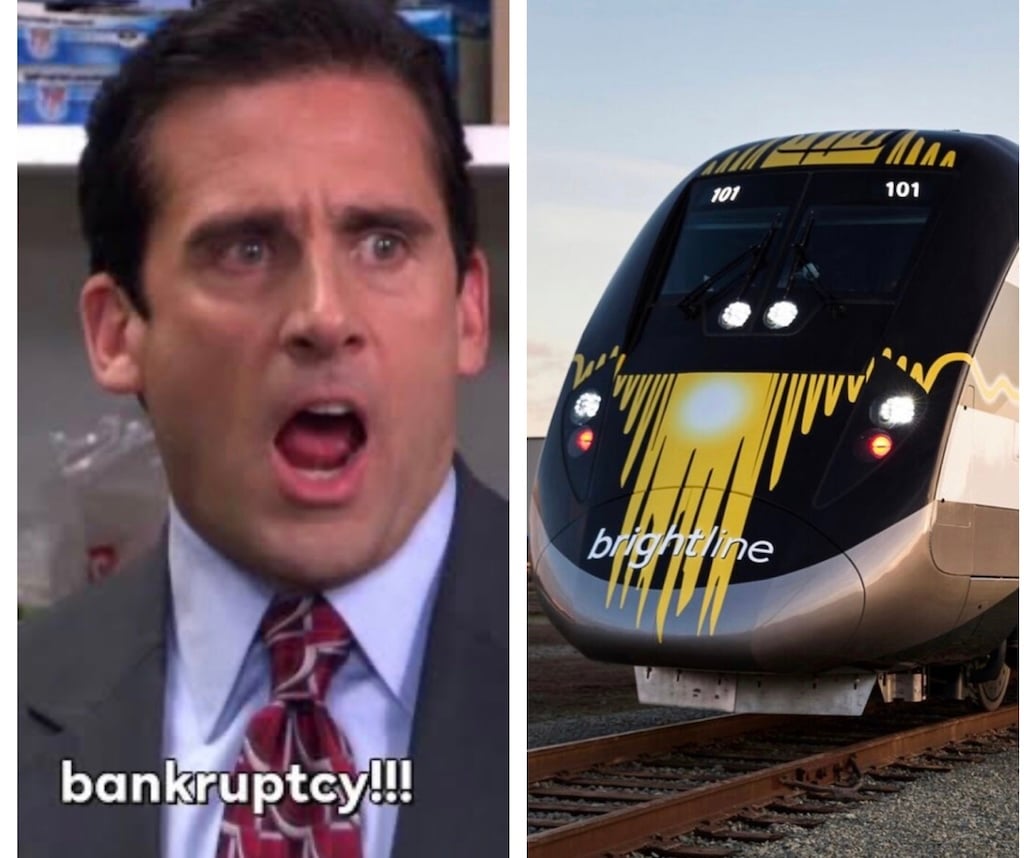 Brightline Considers Bankruptcy Despite Popularity