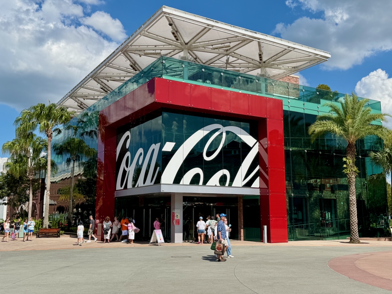 Coca-Cola Store Rooftop Beverage Bar