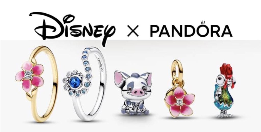 New ‘Moana’ Charms in Disney x Pandora Collection