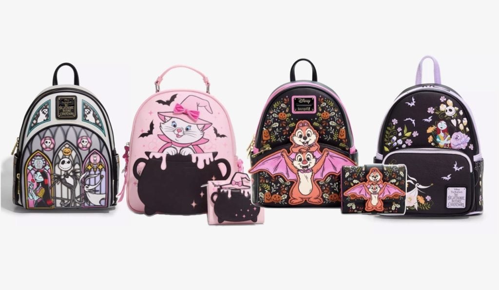 New Disney x Loungefly Exclusives for Spooky Season! Disney Loungefly Header Large
