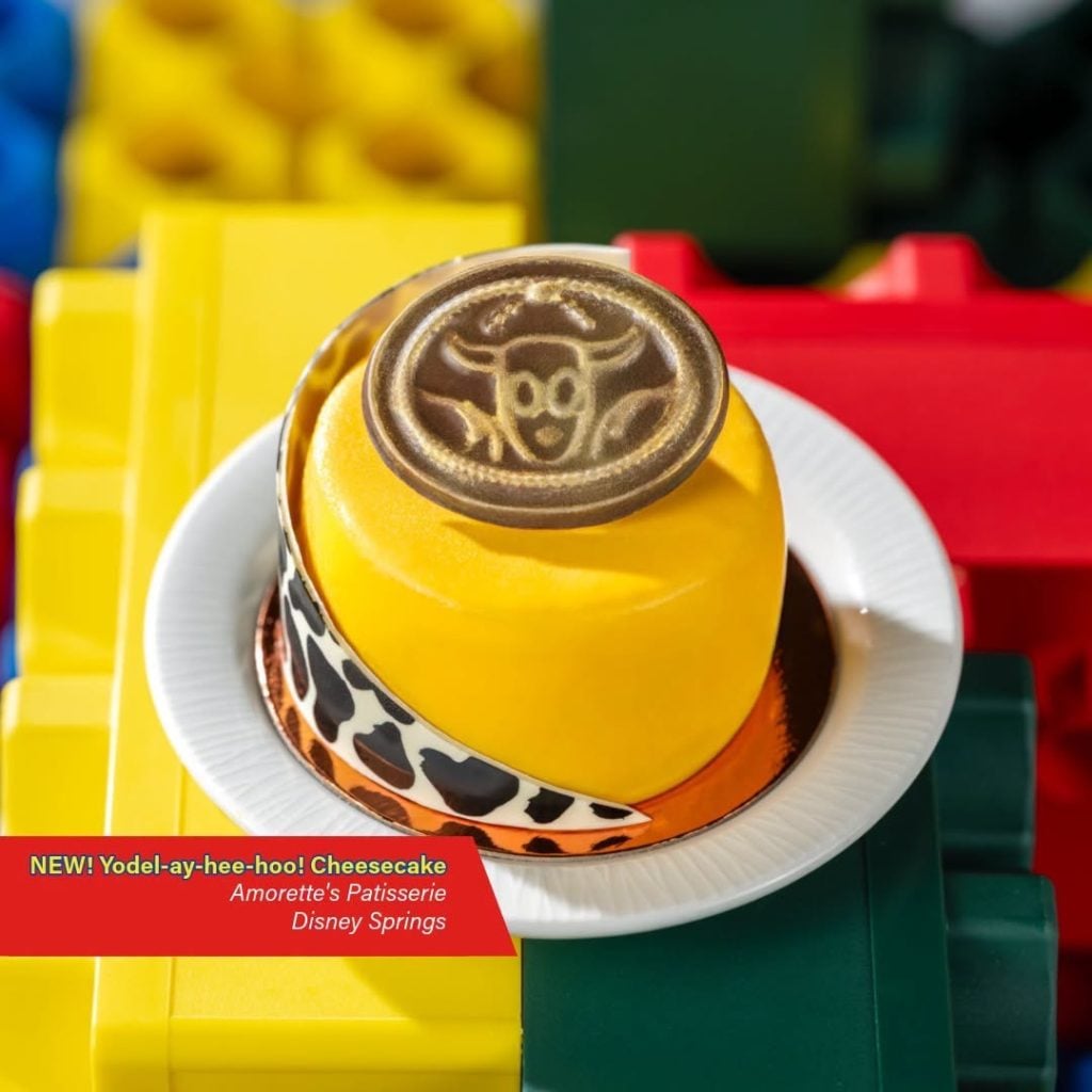 Disney Parks Toy Story 5 Snacks and Sips Cheesecake Large – WDWINFO.COM ICYMI: New Toy Story 5 Snacks & Sips To Try in Disney Parks Disney Parks Toy Story 5 Snacks and Sips Cheesecake Large