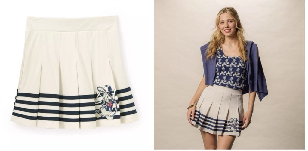 New Disney Merch Skort Large – WDWINFO.COM New Disney Merch: Her Universe, Donald Duck & More! New Disney Merch Skort Large