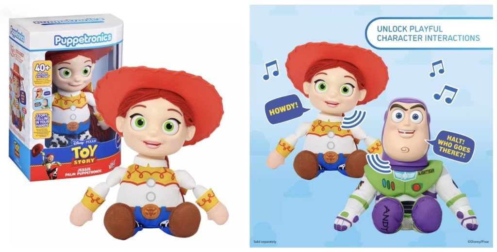 Palm Puppetronic interactive talking action figure Jessie Large – WDWINFO.COM New ‘Toy Story’ Palm Puppetronic Interactive Talking Toys Palm Puppetronic interactive talking action figure Jessie Large