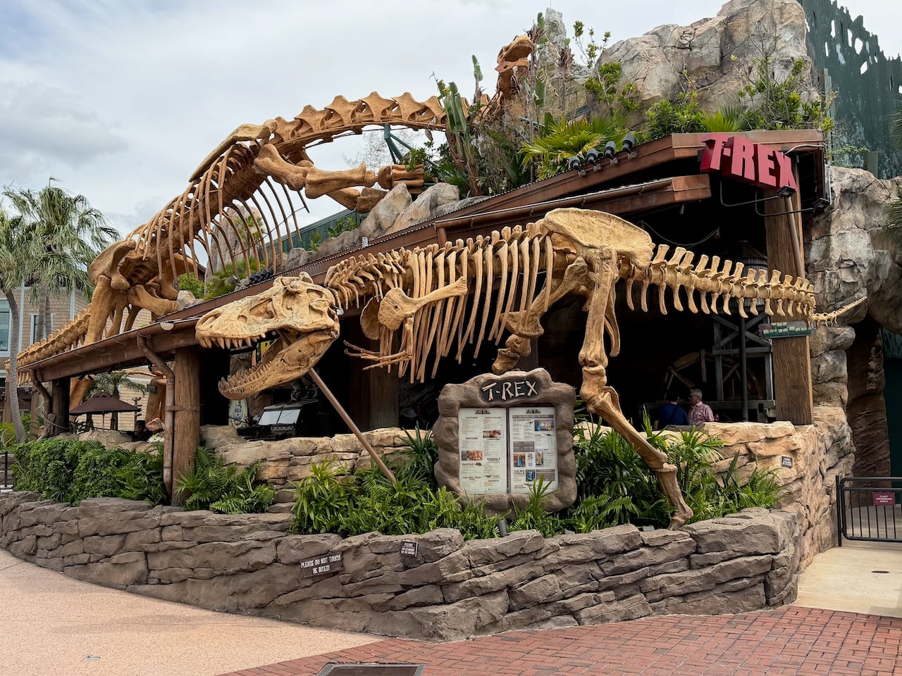 T-REX at Disney Springs in Walt Disney World