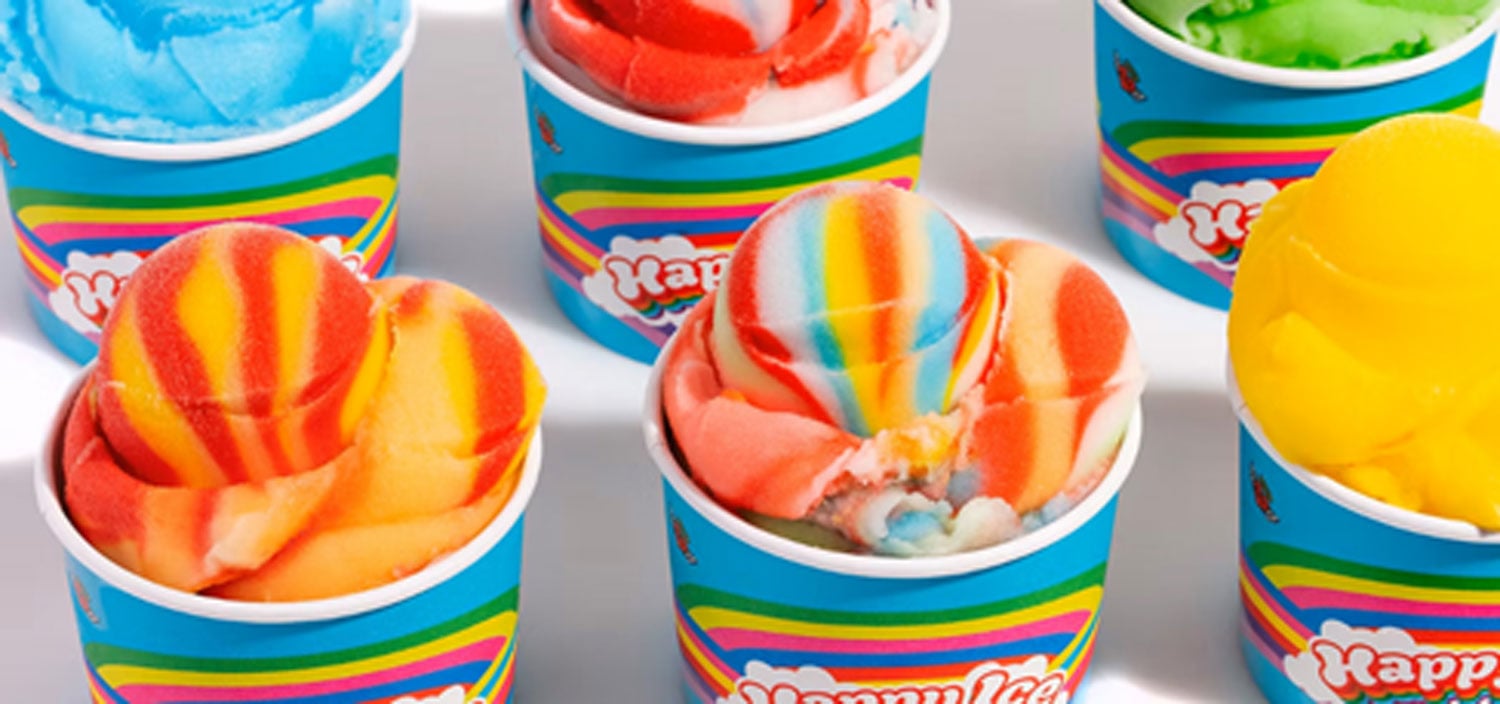 Happy Ice Bringing Colorful NEW Frozen Treats to Downtown Disney happy ice cart disneyland