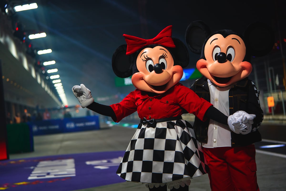 See the New Disney x Formula 1 Collection Racing Into Stores