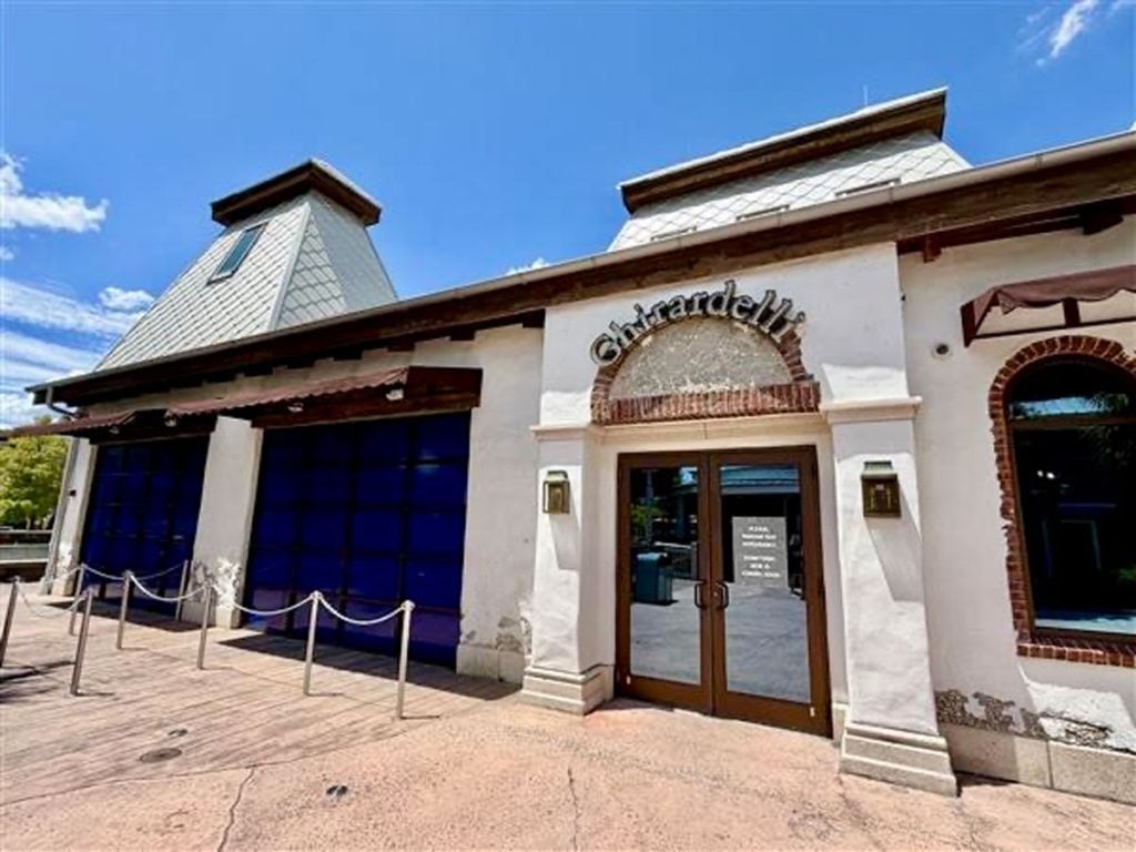 wdw-ghirardelli-temp-exterior-02 – WDWINFO.COM New Photos Show Progress on Ghirardelli’s Temporary Disney Springs Location wdw-ghirardelli-temp-exterior-02