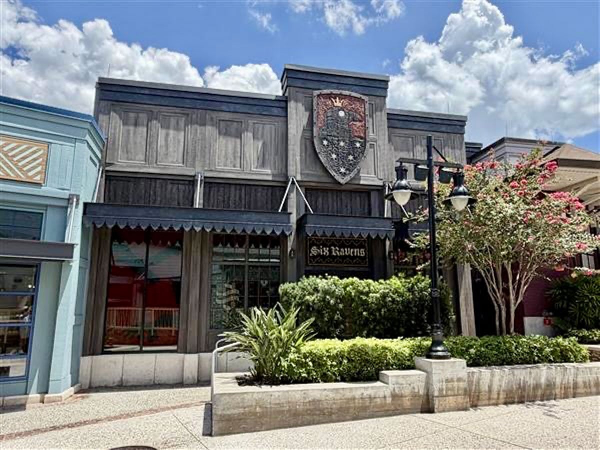 New Six Ravens Signage Revealed at Disney Springs wdw-six-ravens-exterior-07