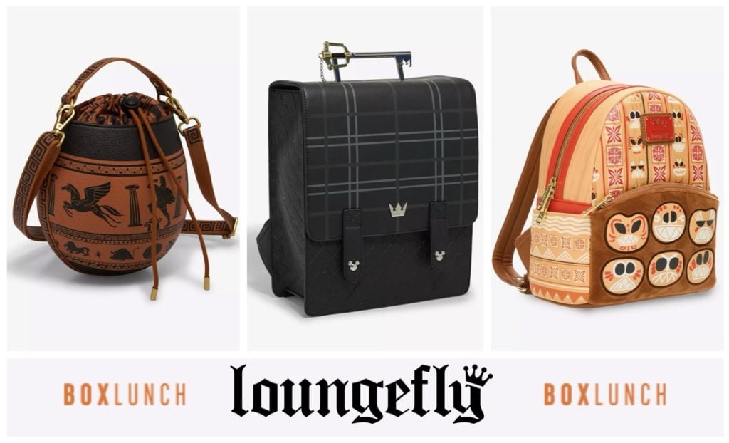 3 New Disney x Loungefly Exclusives for BoxLunch!