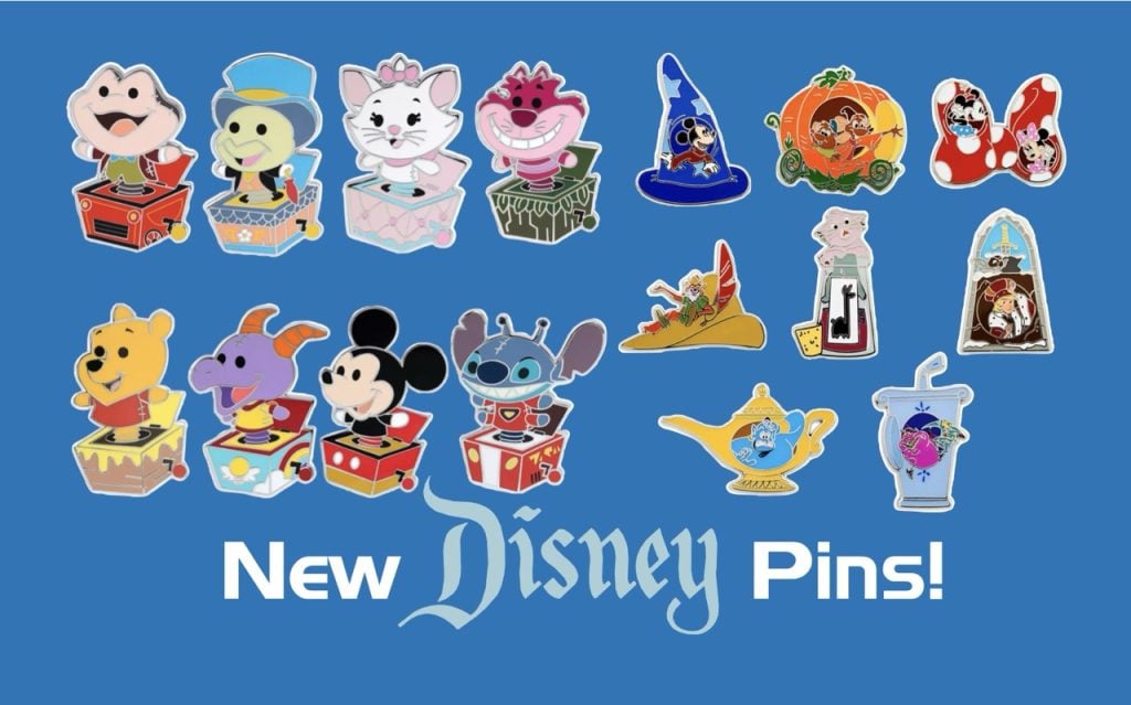Adorable New Mystery Disney Pin Sets for Collectors