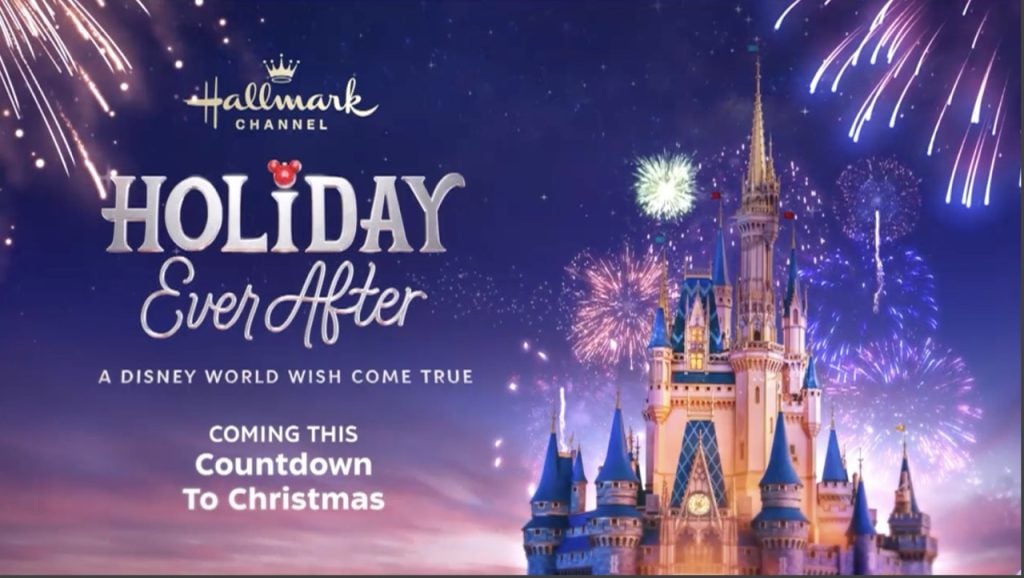 New Trailer for Christmas Movie Set in Disney Parks!