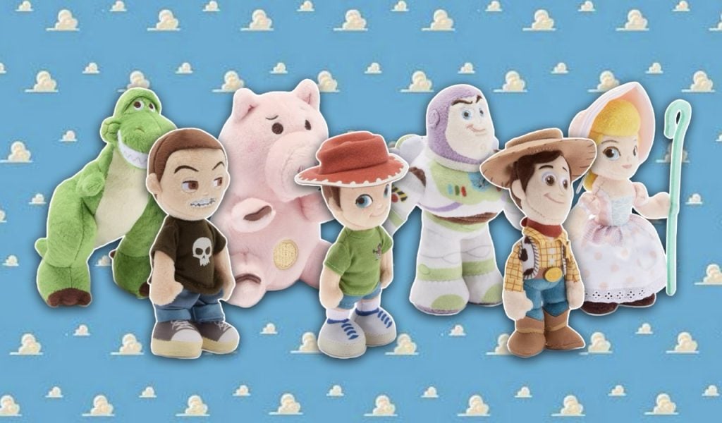 New Toy Story Plush Series from Disney Store Japan