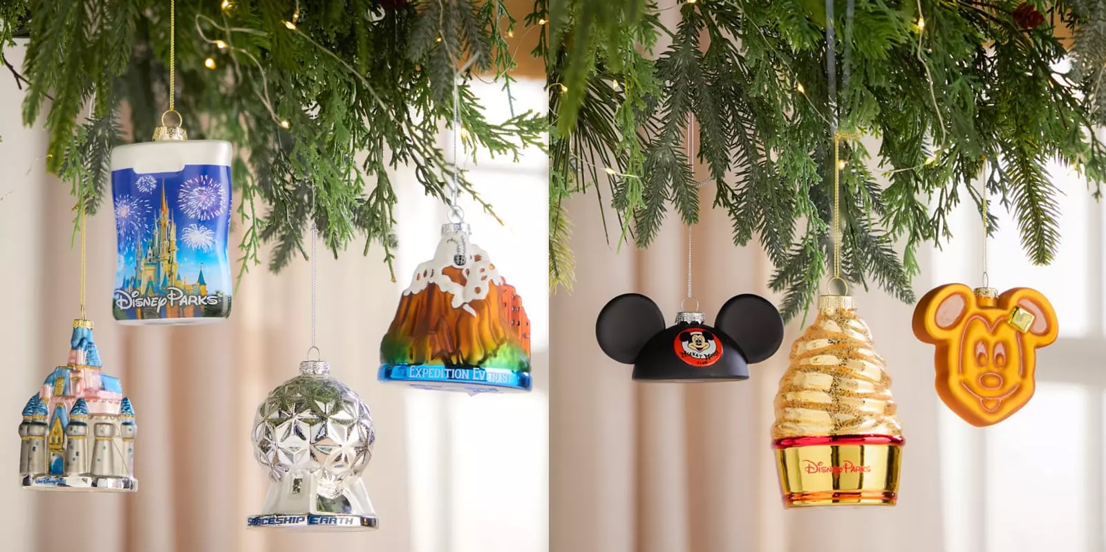 Disney Store Unwraps NEW Glass Ornaments for the Holidays