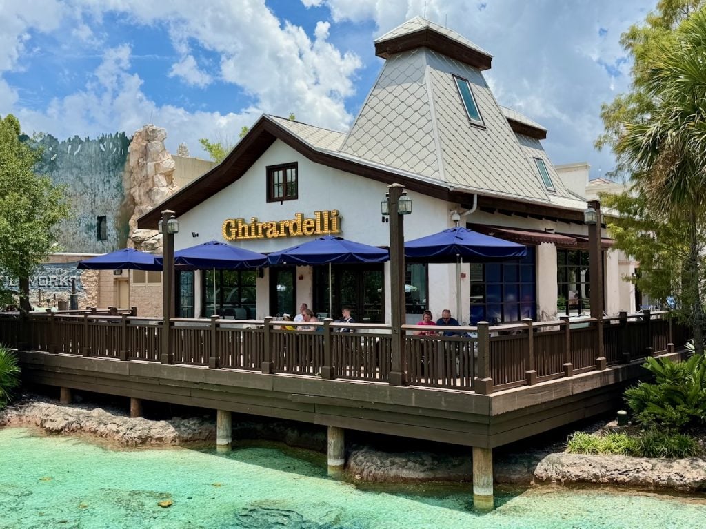 Take a Look Inside Disney Springs’ Temporary Ghirardelli Shop