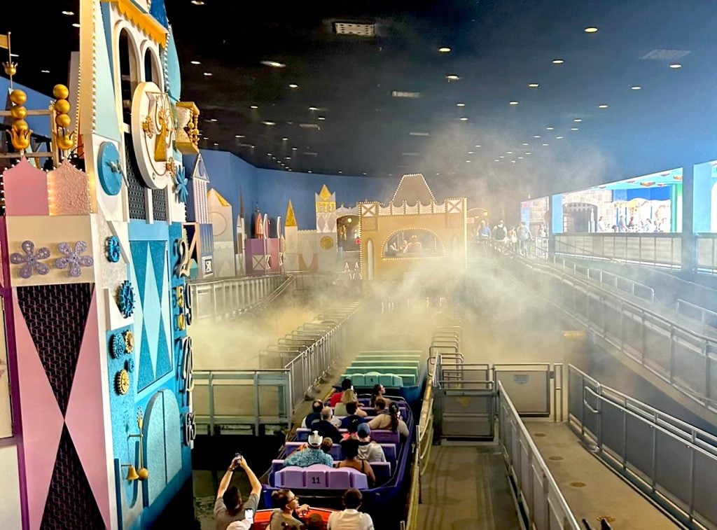 Fire at “it’s a small world” Loading Station in Magic Kingdom
