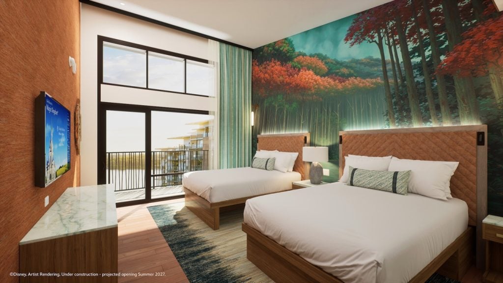 2026 lakeshore lodge rooms concept 2 | WDWINFO.COM NEW: Disney’s Lakeshore Lodge Opening Date & Rooms Revealed 2026 lakeshore lodge rooms concept 2
