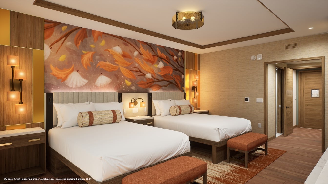 NEW: Disney’s Lakeshore Lodge Opening Date & Rooms Revealed 2026 lakeshore lodge rooms concept 4